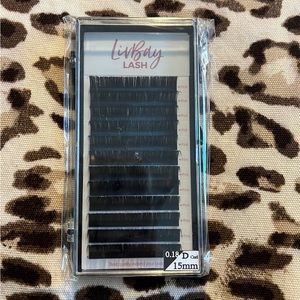 LivBay Lash - D Curl, 15mm, 0.18